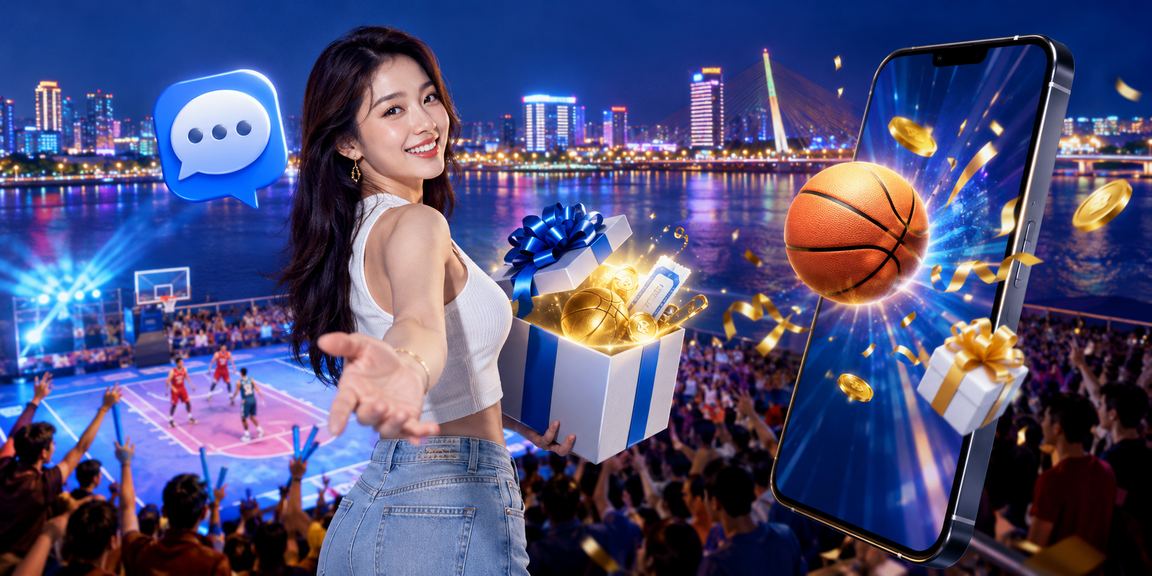 Người hâm mộ bóng rổ tại Đà Nẵng theo dõi trận đấu VBA với giao diện điện thoại hiện đại